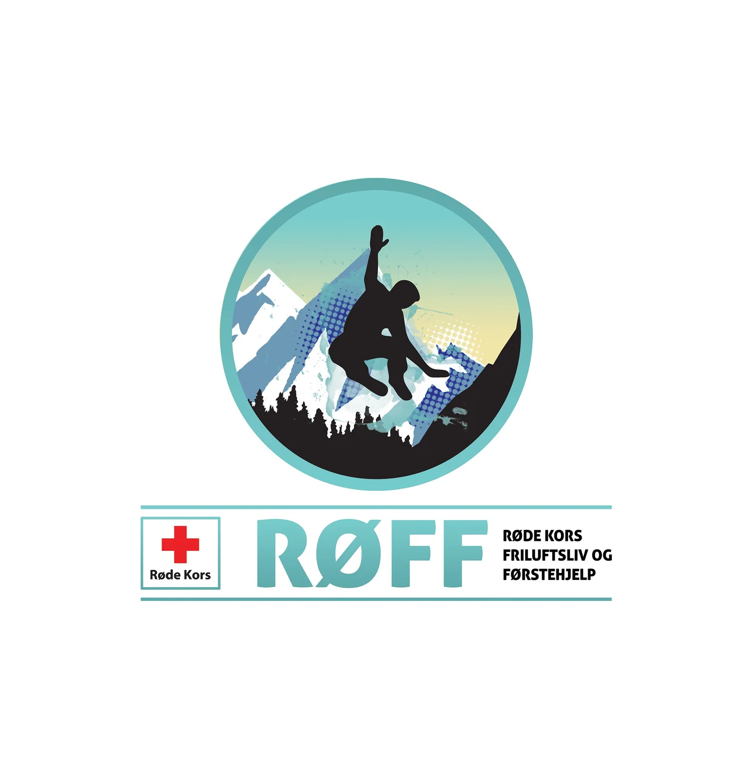 Logo — RØFF — Røde Kors Friluftsliv og Førstehjelp